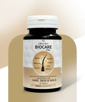 Biocare plus tablets, biotin tablets, keatin, zinc, prime aesthetics